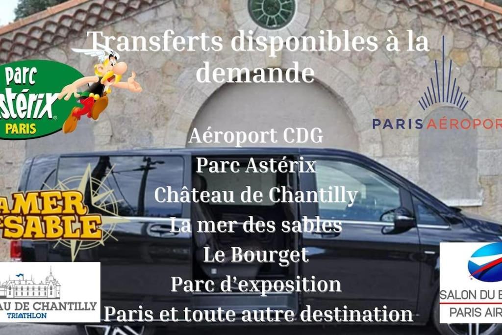 Cosy Home Proche De Roissy Cdg Paris, Parc Asterix I Aeroville I Parc Des Expo I Villepinte Louvres Exterior foto